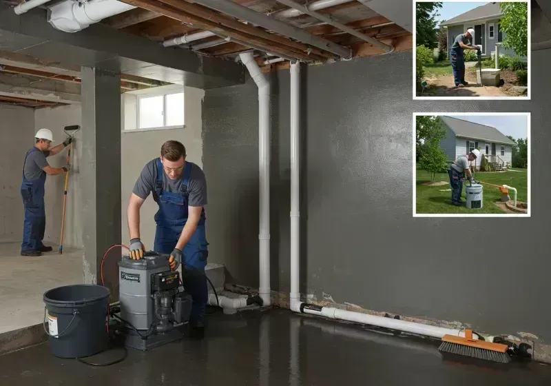 Basement Waterproofing and Flood Prevention process in Vienna, IL